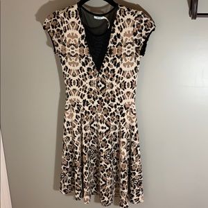 Urban Outfitters Kimchi Blue Leopard Dress  XS